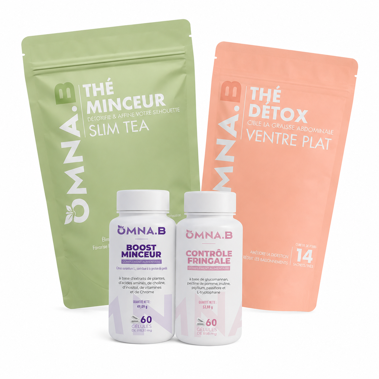 Collection Nos Packs minceur Omna Beauty