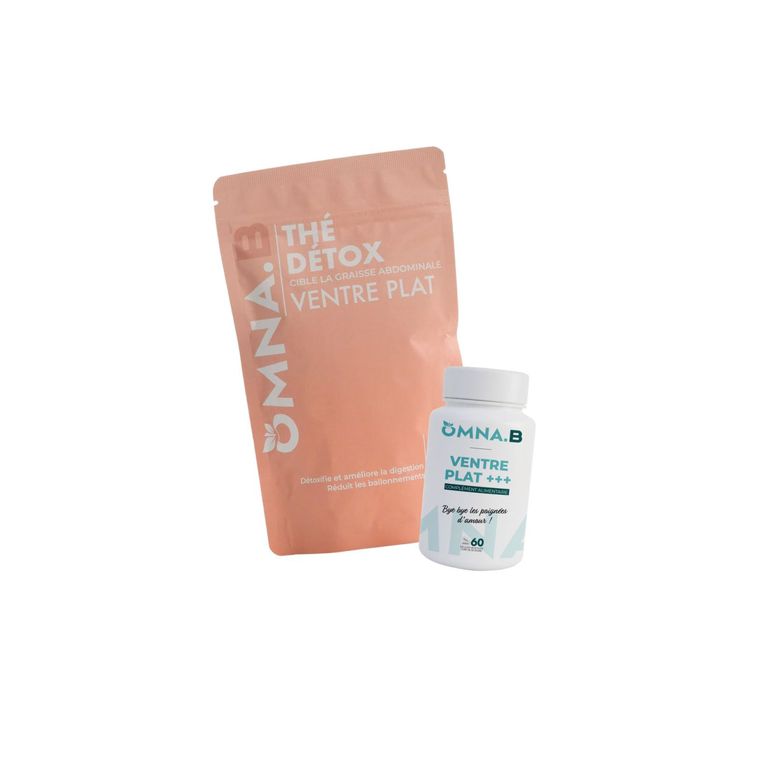 🔥 Pack Ventre Plat Detox ++ - Omna Beauty